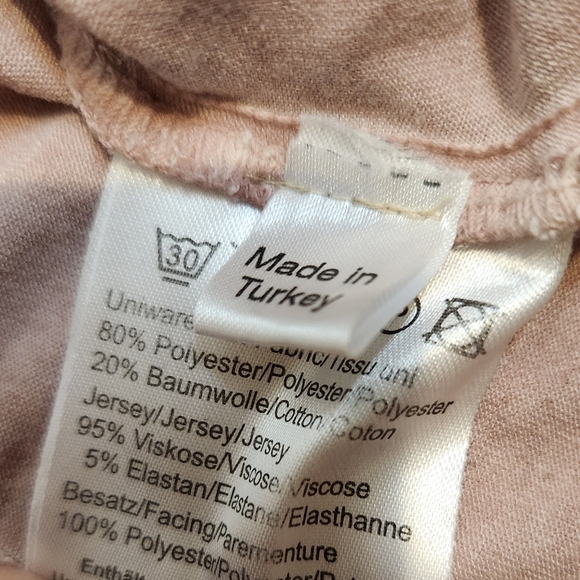 Crisca Pink Western Button Up Collared Crinkle Floral Blouse Womens Size 4 - Picture 11 of 13